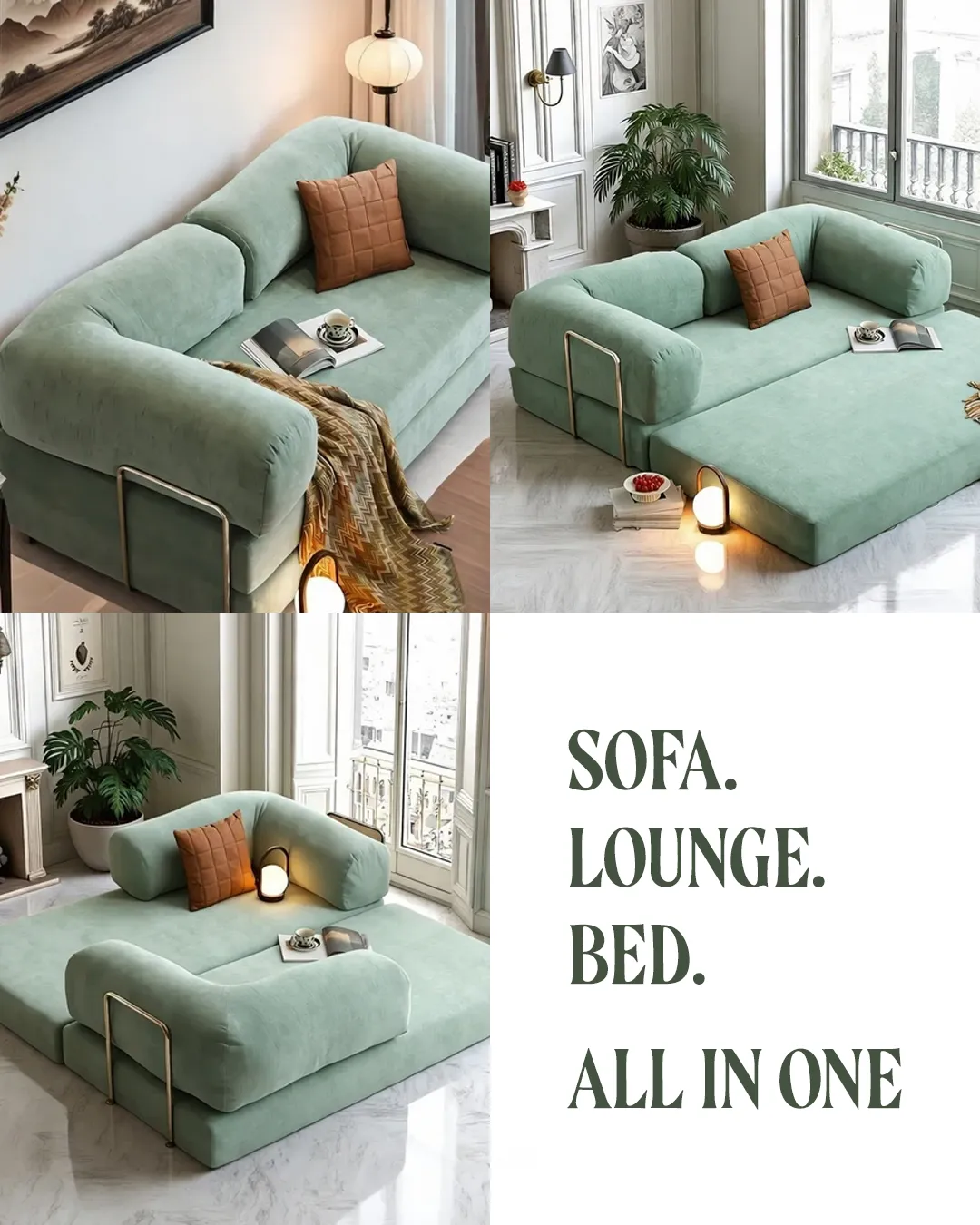 Static ad creative: "Sofa. Lounge."
