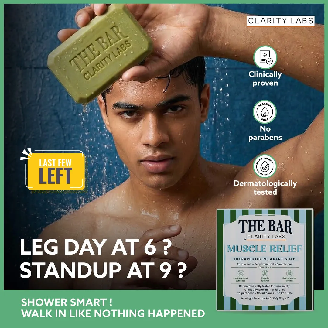 Skincare static ad: "Leg day at 6?"