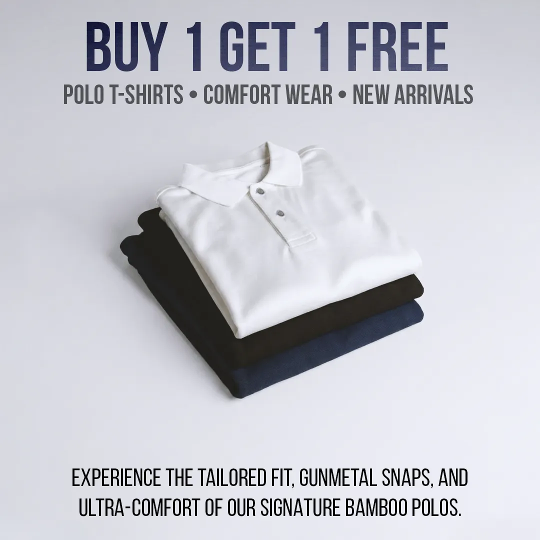 Static ad creative: "Buy 1 get 1 free"