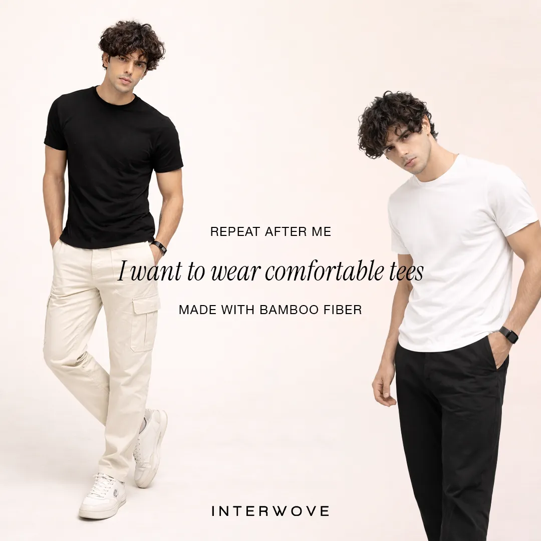 Apparel static ad: "I want to wear comfortable tees"