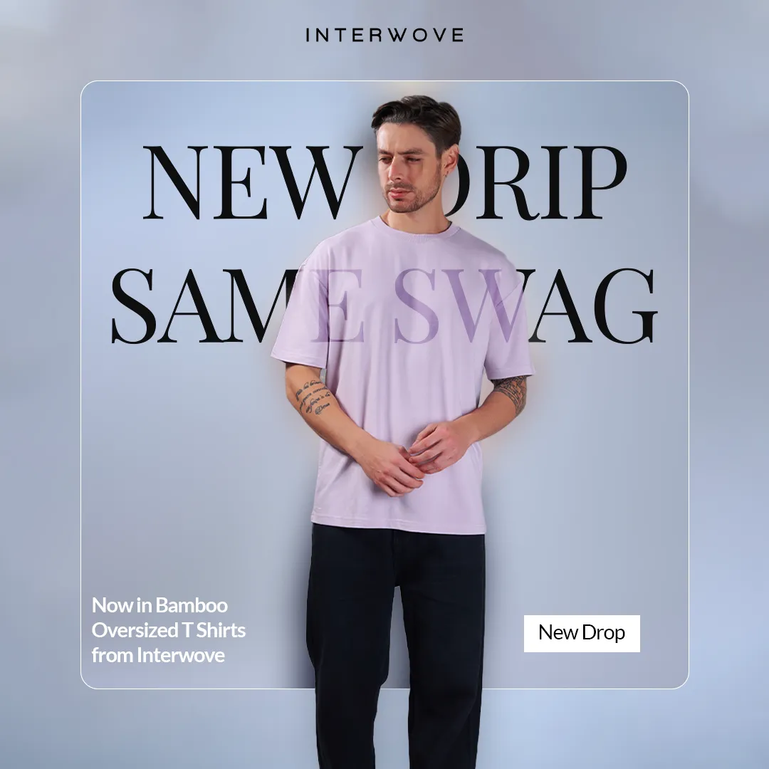 Apparel static ad: "Drip same swag"