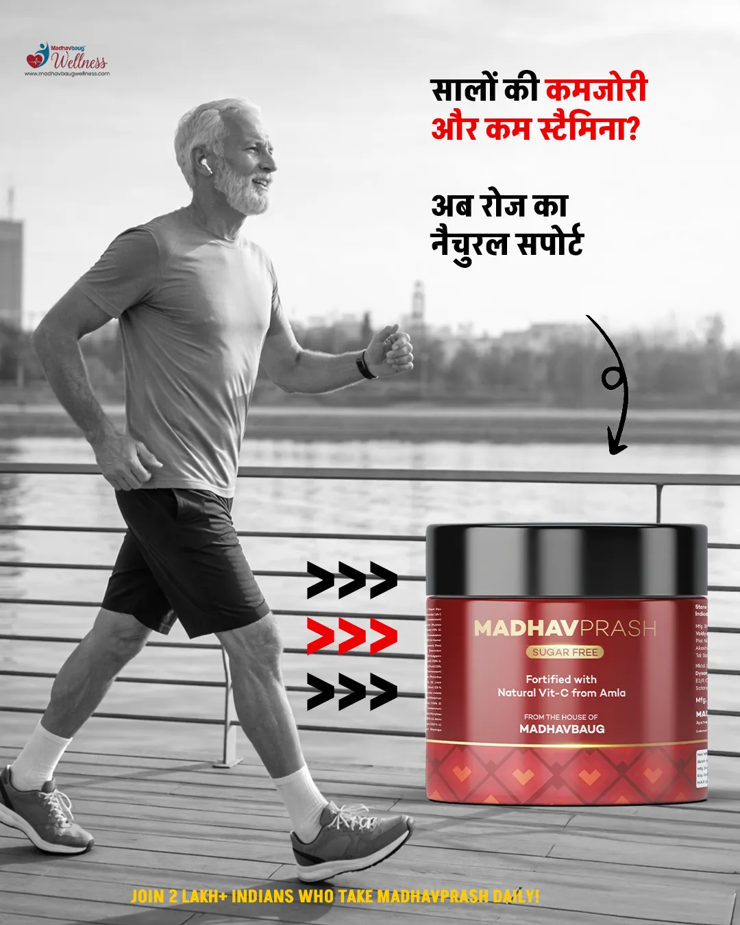 Ayurveda static ad: "Wellness"