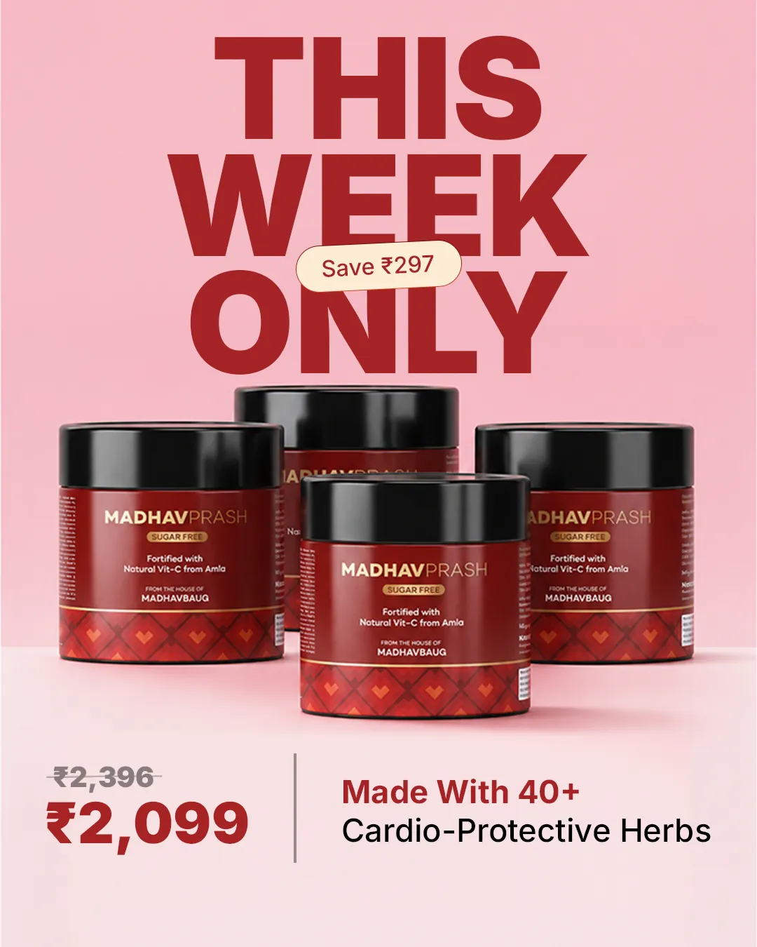 Ayurveda static ad: "This week only"