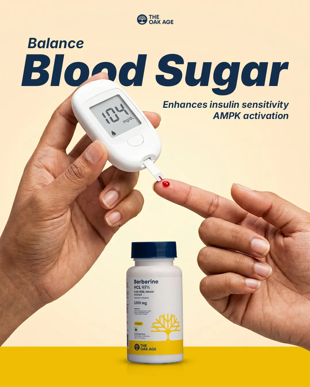 Supplements static ad: "Balance"