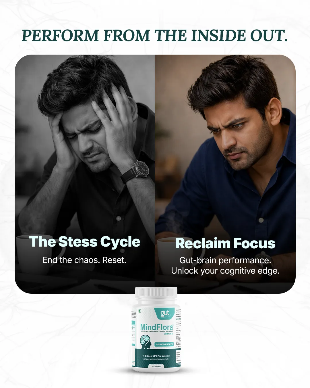 Gut health static ad: ".00VJ0U.UM"