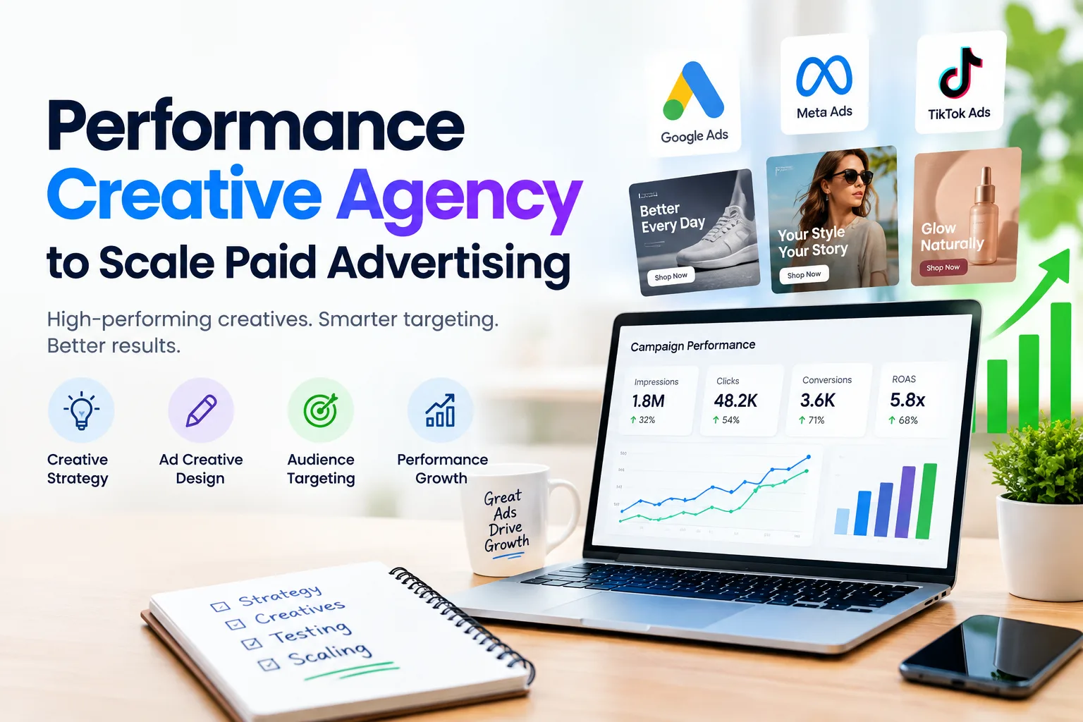 Why Your Business Needs a Performance Creative Agency to Scale Paid Advertising